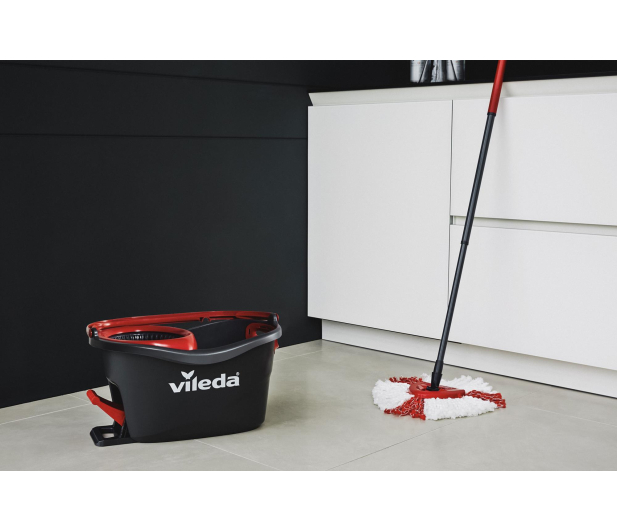 VILEDA Easy Wring and Clean Turbo mop obrotowy okragly - 388761 - zdjęcie 3